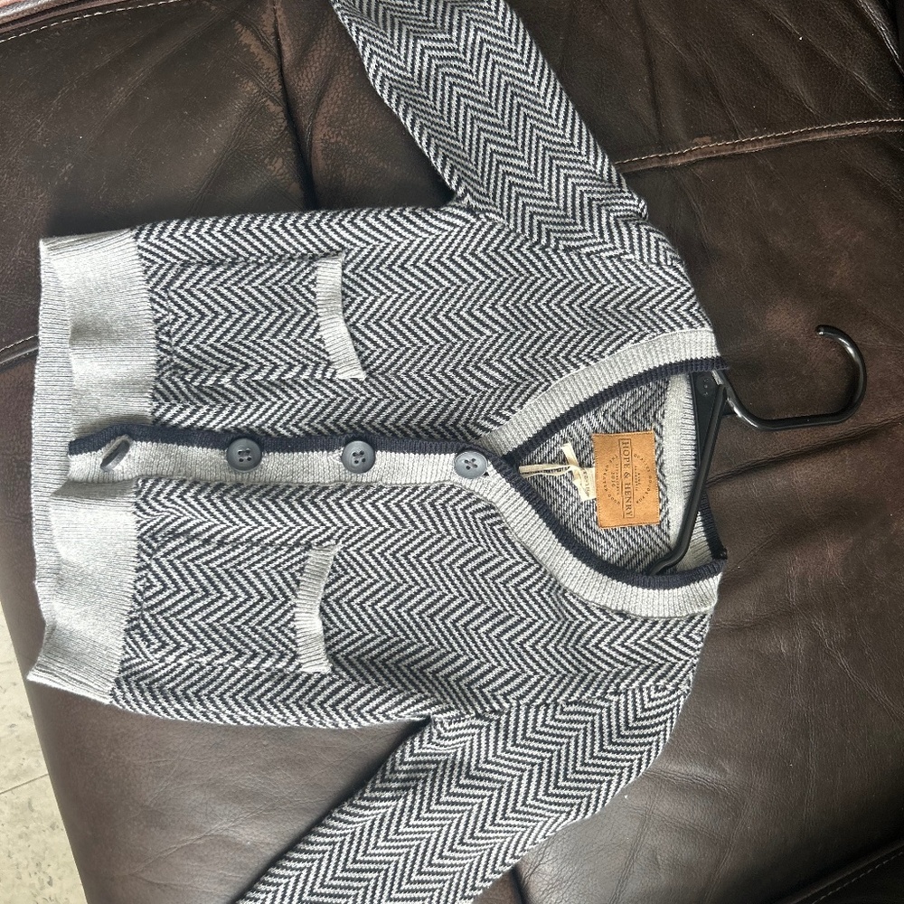Boys size 12-18 months cardigan